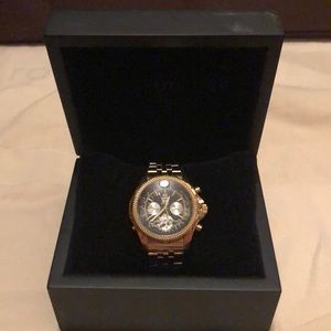 Alias Kim gold plated men’s watch